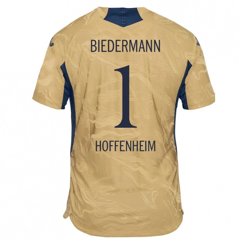 Danxen Homem Nico Biedermann #1 Preto Tan Camisola Guarda-Redes 2025/26 Camisa