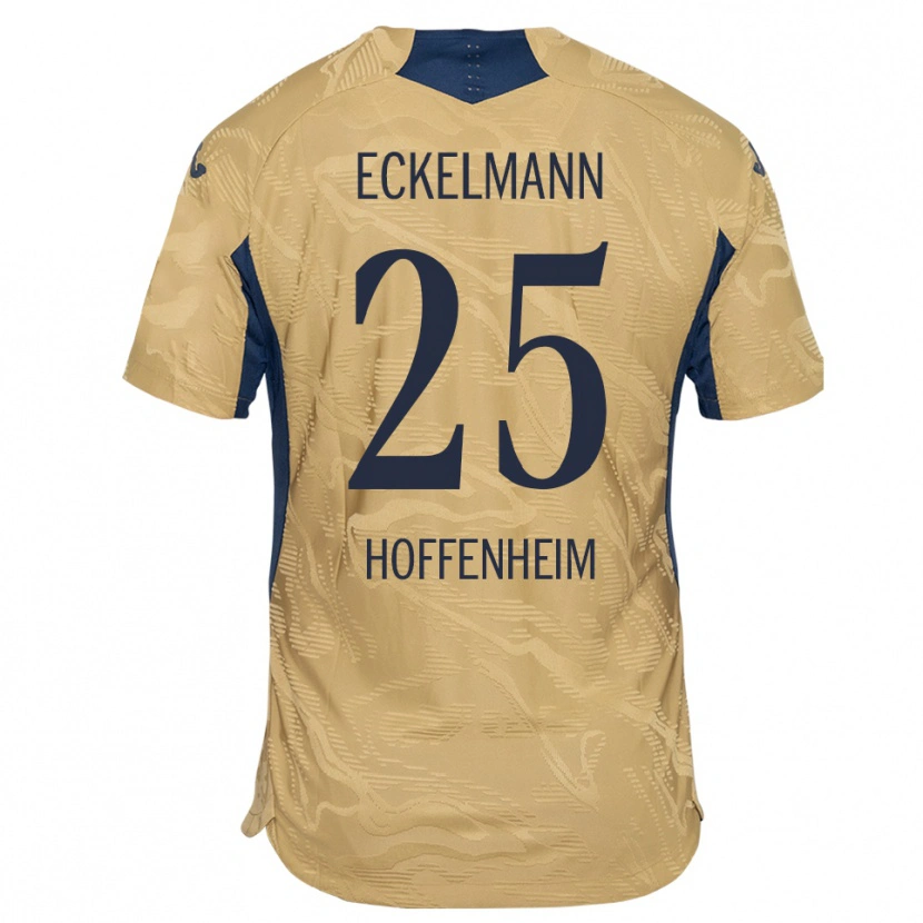Danxen Homem Henri Eckelmann #25 Preto Tan Camisola Guarda-Redes 2025/26 Camisa