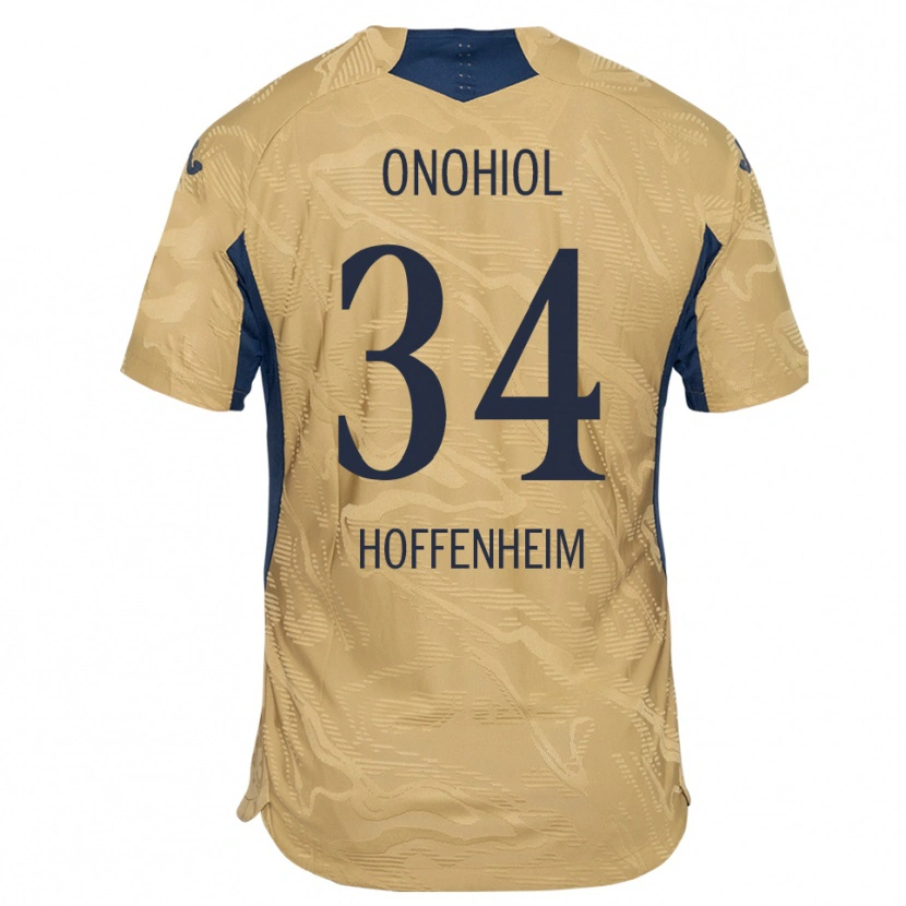 Danxen Homem Yannick Onohiol #34 Preto Tan Camisola Guarda-Redes 2025/26 Camisa