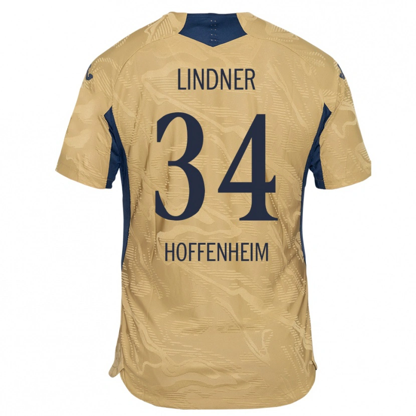 Danxen Homem Sophie Lindner #34 Preto Tan Camisola Guarda-Redes 2025/26 Camisa