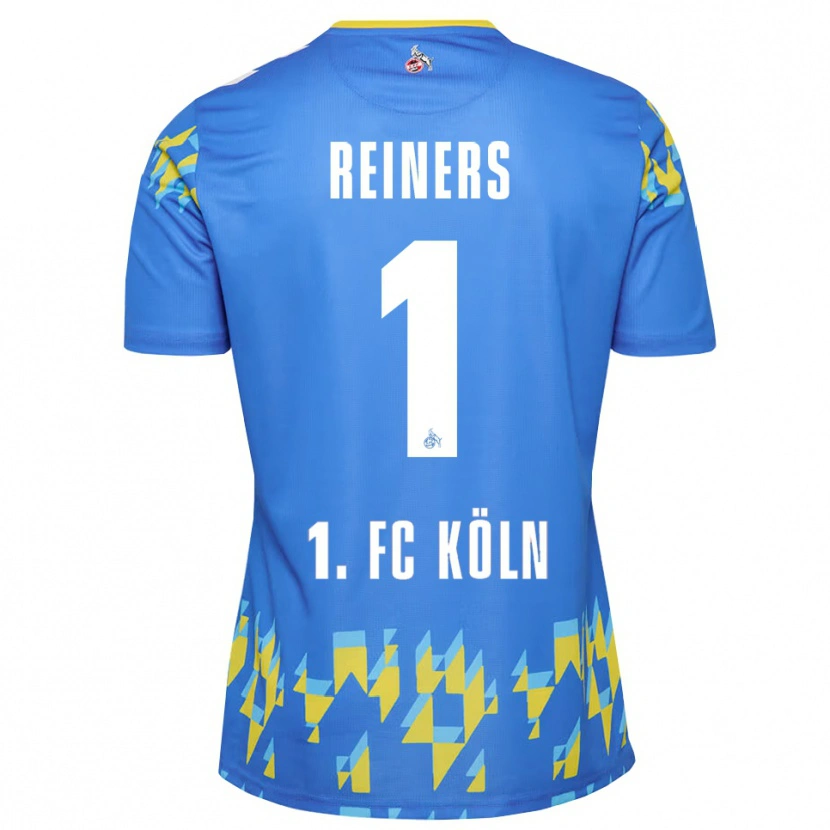 Danxen Homem Leonard Reiners #1 Azul Centáurea Camisola Guarda-Redes 2025/26 Camisa