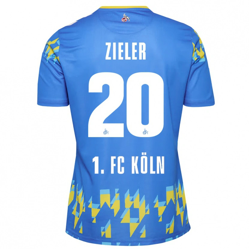 Danxen Homem Ron-Robert Zieler #20 Azul Centáurea Camisola Guarda-Redes 2025/26 Camisa