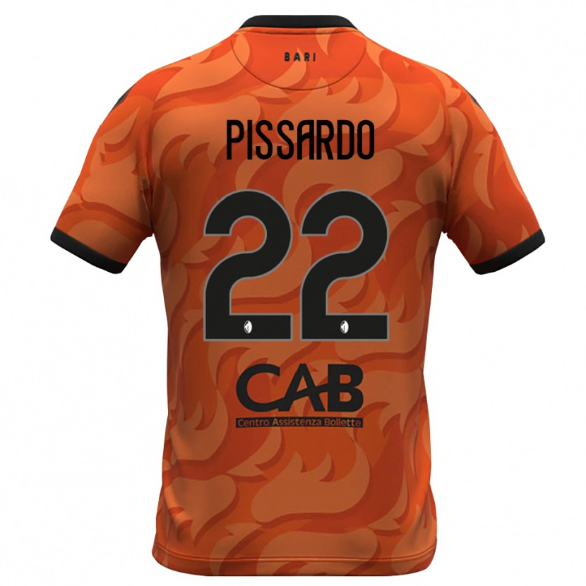 Danxen Homem Marco Pissardo #22 Laranja Escuro Preto Camisola Guarda-Redes 2025/26 Camisa