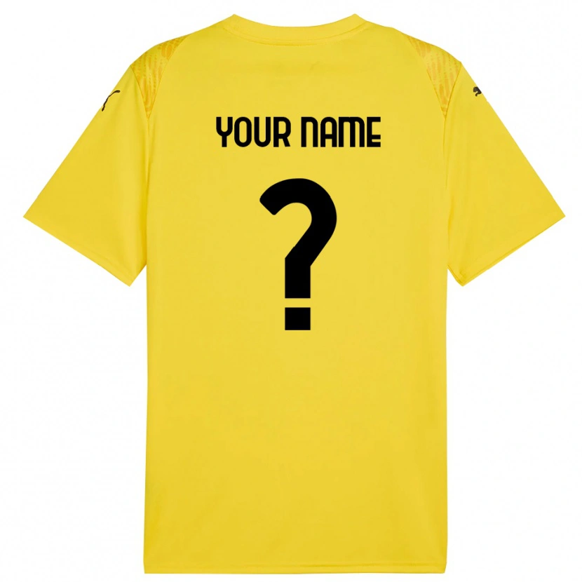 Danxen Homem US Salernitana 1919 Amarelo Preto Camisola Guarda-Redes 2025/26 Camisa