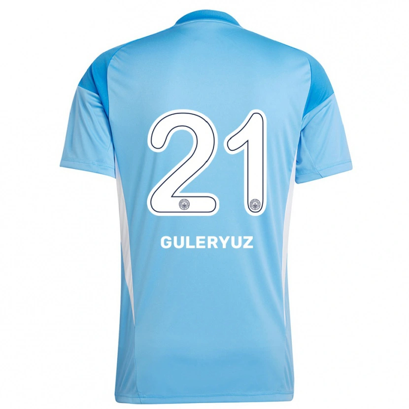 Danxen Homem Göknur Güleryüz #21 Azul Real Branco Camisola Guarda-Redes 2025/26 Camisa