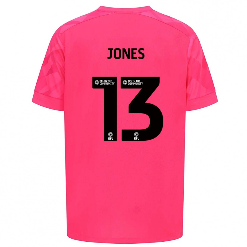 Danxen Homem Sam Jones #13 Rosa Rose Camisola Guarda-Redes 2025/26 Camisa