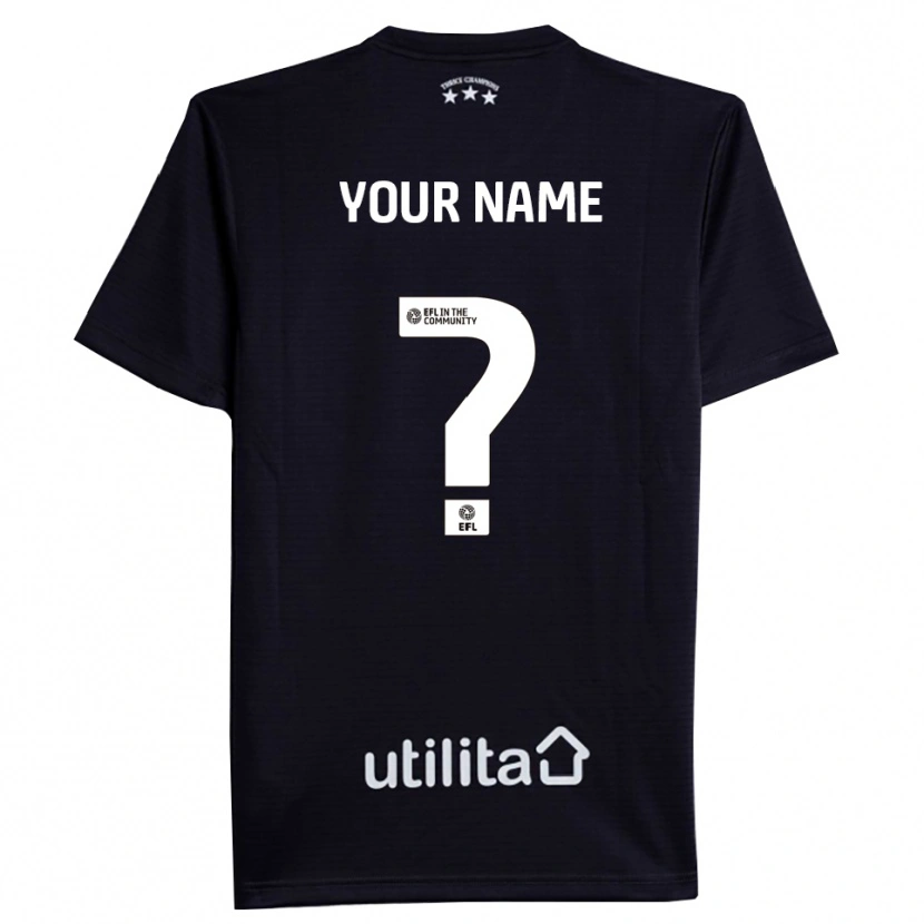 Danxen Homem Huddersfield Town Preto Branco Camisola Guarda-Redes 2025/26 Camisa