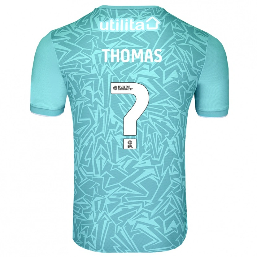Danxen Homem Lucas Thomas #0 Azul Claro Camisola Guarda-Redes 2025/26 Camisa