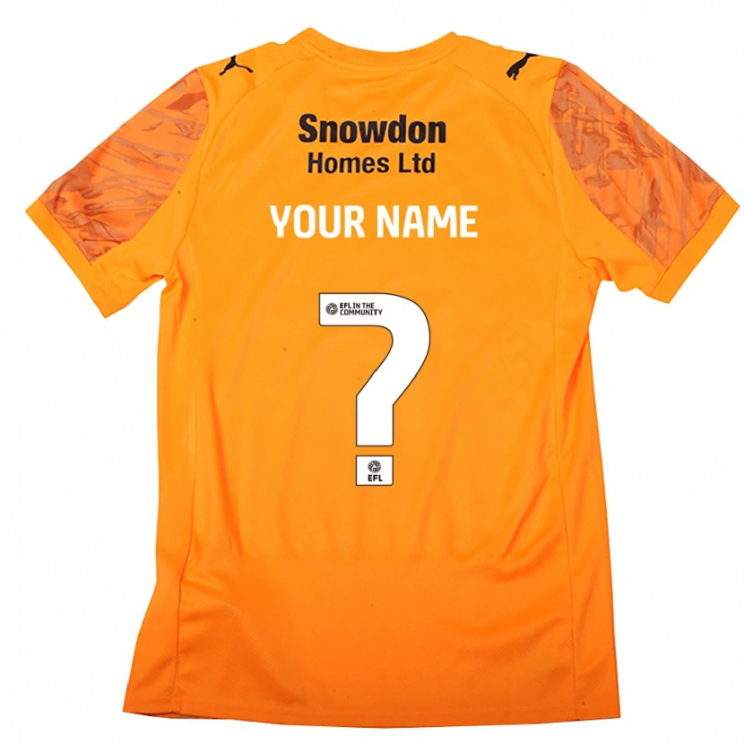 Danxen Homem Northampton Town Preto Laranja Camisola Guarda-Redes 2025/26 Camisa