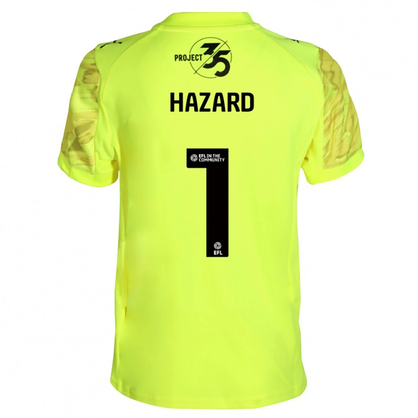 Danxen Homem Conor Hazard #1 Preto Verde Fluorescente Camisola Guarda-Redes 2025/26 Camisa