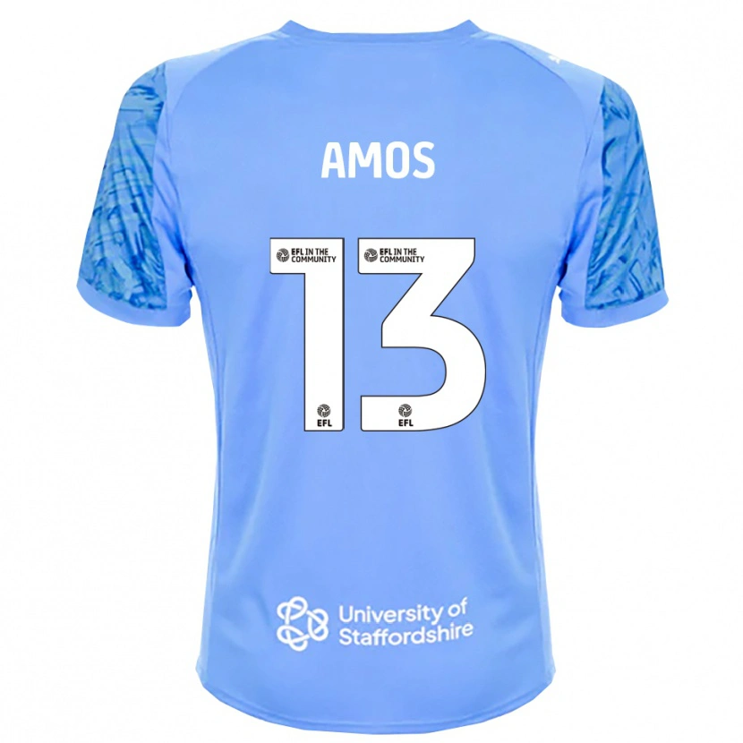 Danxen Homem Ben Amos #13 Azul Royal Camisola Guarda-Redes 2025/26 Camisa