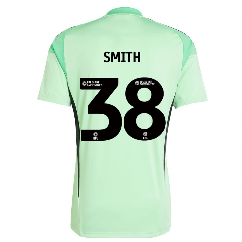 Danxen Homem Sam Smith #38 Preto Verde Claro Camisola Guarda-Redes 2025/26 Camisa