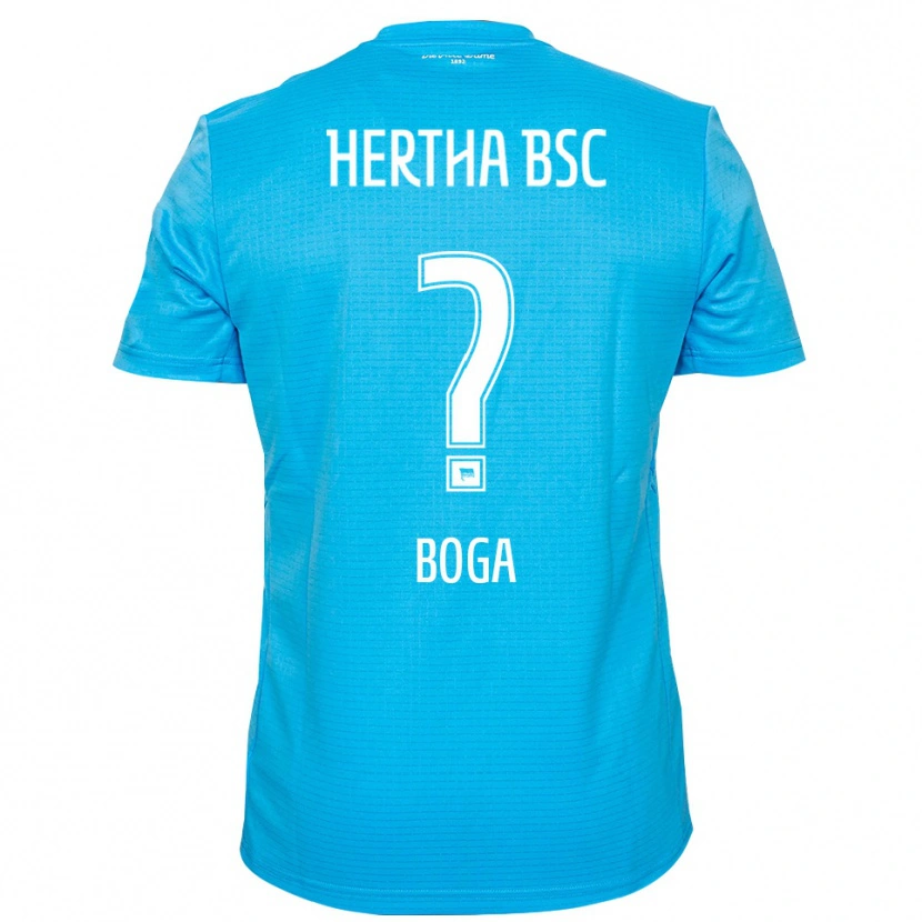 Danxen Homem Serkan Boga #0 Azul Claro Branco Camisola Guarda-Redes 2025/26 Camisa