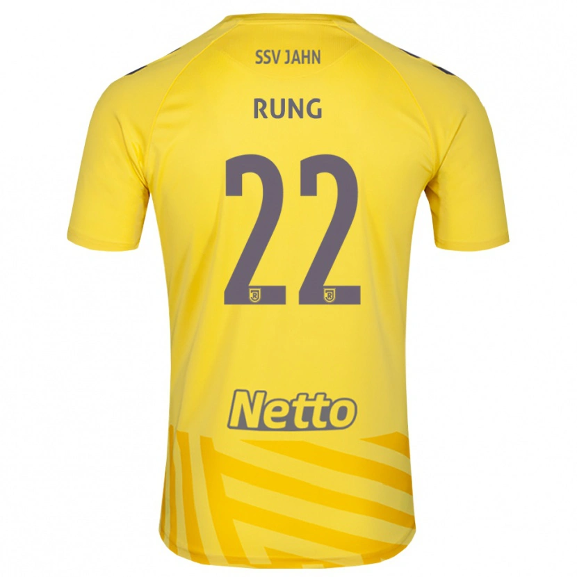 Danxen Homem Julian Rung #22 Amarelo Cinza Camisola Guarda-Redes 2025/26 Camisa