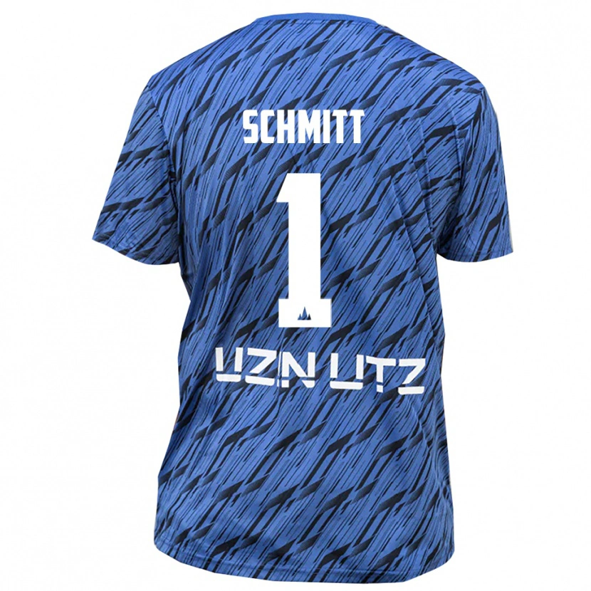 Danxen Homem Max Schmitt #1 Azul Real Branco Camisola Guarda-Redes 2025/26 Camisa