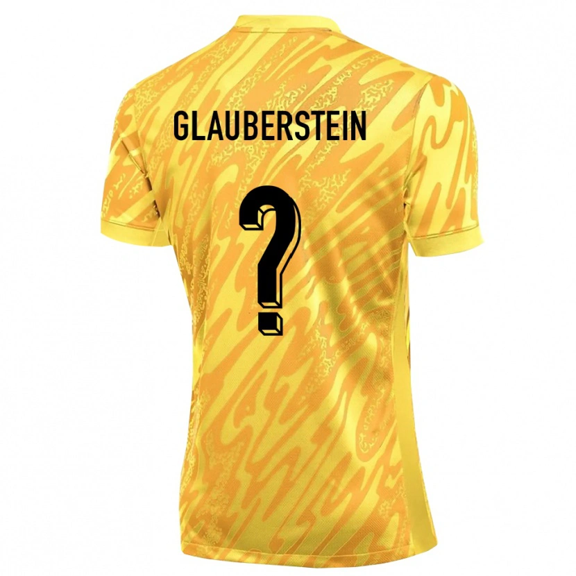 Danxen Homem Jonas Glauberstein #0 Amarelo Laranja Camisola Guarda-Redes 2025/26 Camisa