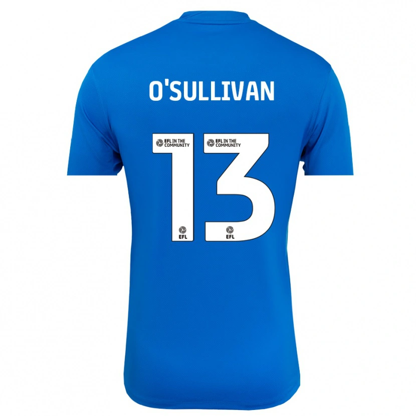 Danxen Homem William O'Sullivan #13 Azul Branco Camisola Guarda-Redes 2025/26 Camisa