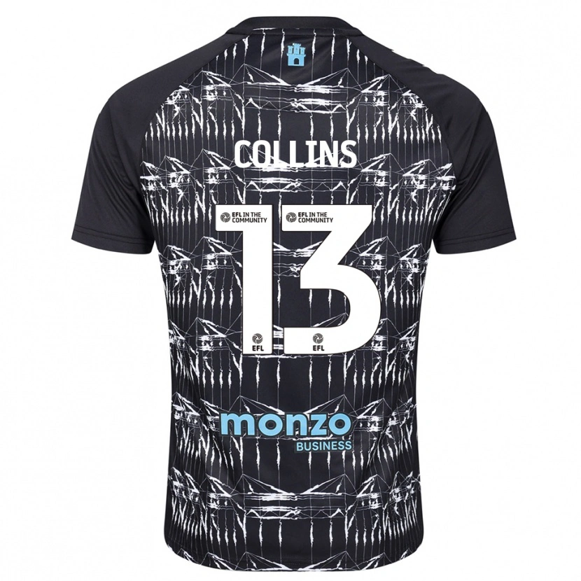 Danxen Homem Ben Wilson #13 Azul Preto Camisola Guarda-Redes 2025/26 Camisa