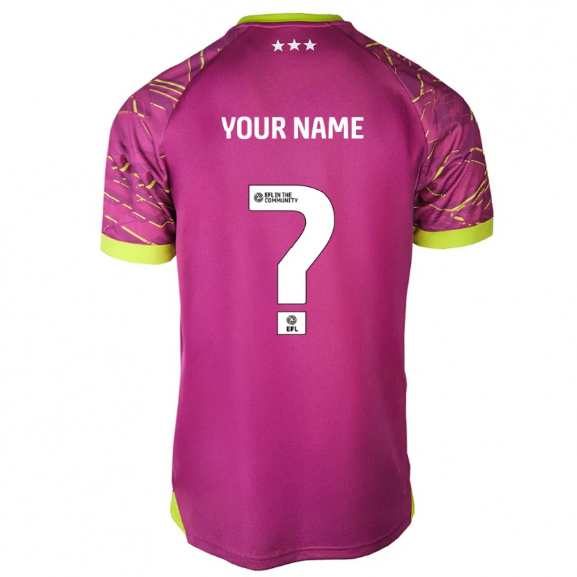 Danxen Homem Ipswich Town Vermelho Violeta Médio Camisola Guarda-Redes 2025/26 Camisa