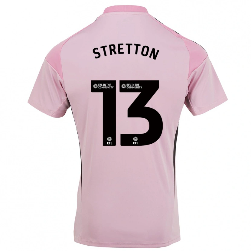 Danxen Homem Leo Stretton #13 Rosa Flor De Cerejeira Camisola Guarda-Redes 2025/26 Camisa