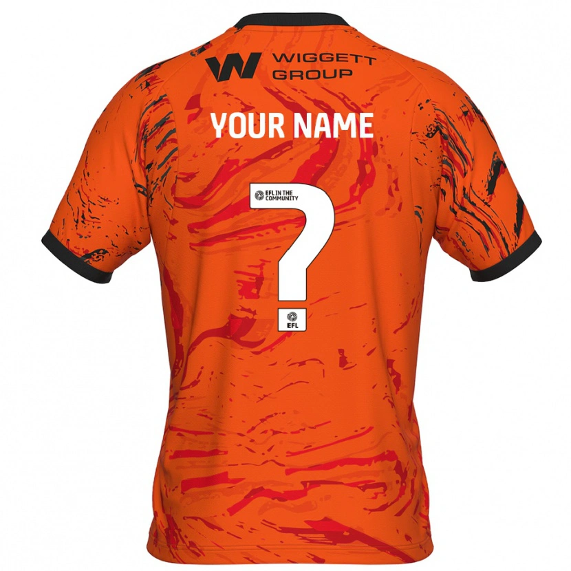 Danxen Homem Millwall FC Laranja Preto Camisola Guarda-Redes 2025/26 Camisa