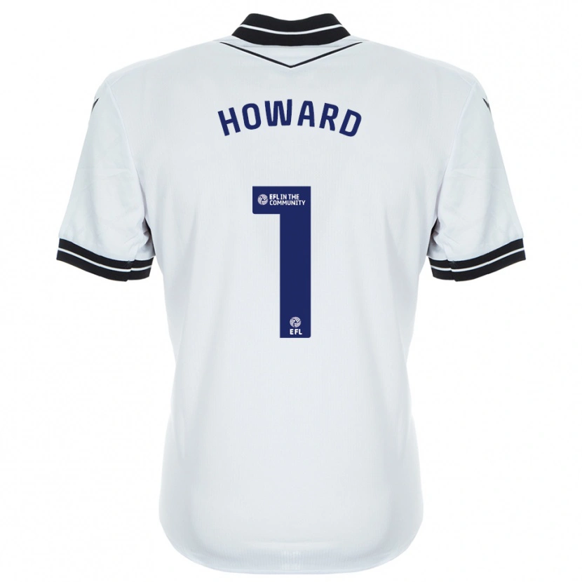 Danxen Homem Beth Howard #1 Azul Real Branco Camisola Guarda-Redes 2025/26 Camisa