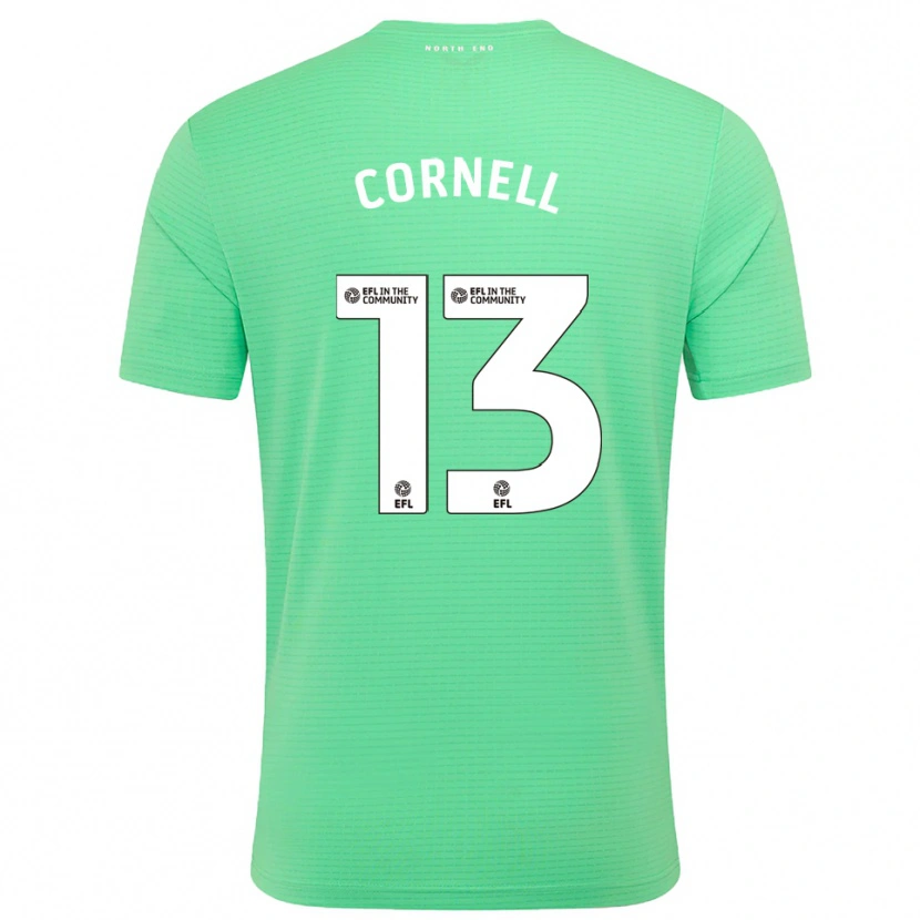 Danxen Homem David Cornell #13 Turquesa Pastel Camisola Guarda-Redes 2025/26 Camisa