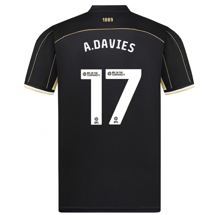 Danxen Homem Adam Davies #17 Marrom Preto Camisola Guarda-Redes 2025/26 Camisa