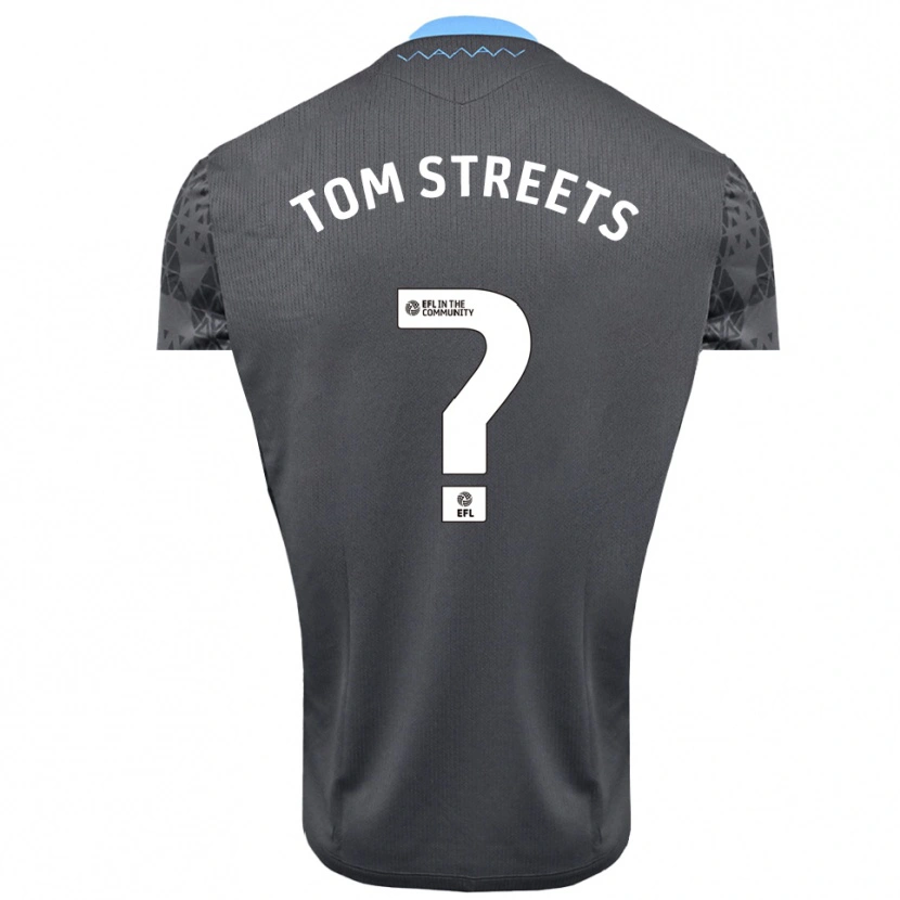Danxen Homem Tom Streets #0 Branco Cinza Camisola Guarda-Redes 2025/26 Camisa