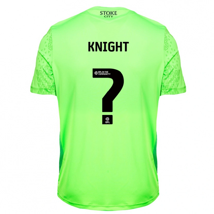 Danxen Homem Lucas Knight #0 Verde Preto Camisola Guarda-Redes 2025/26 Camisa