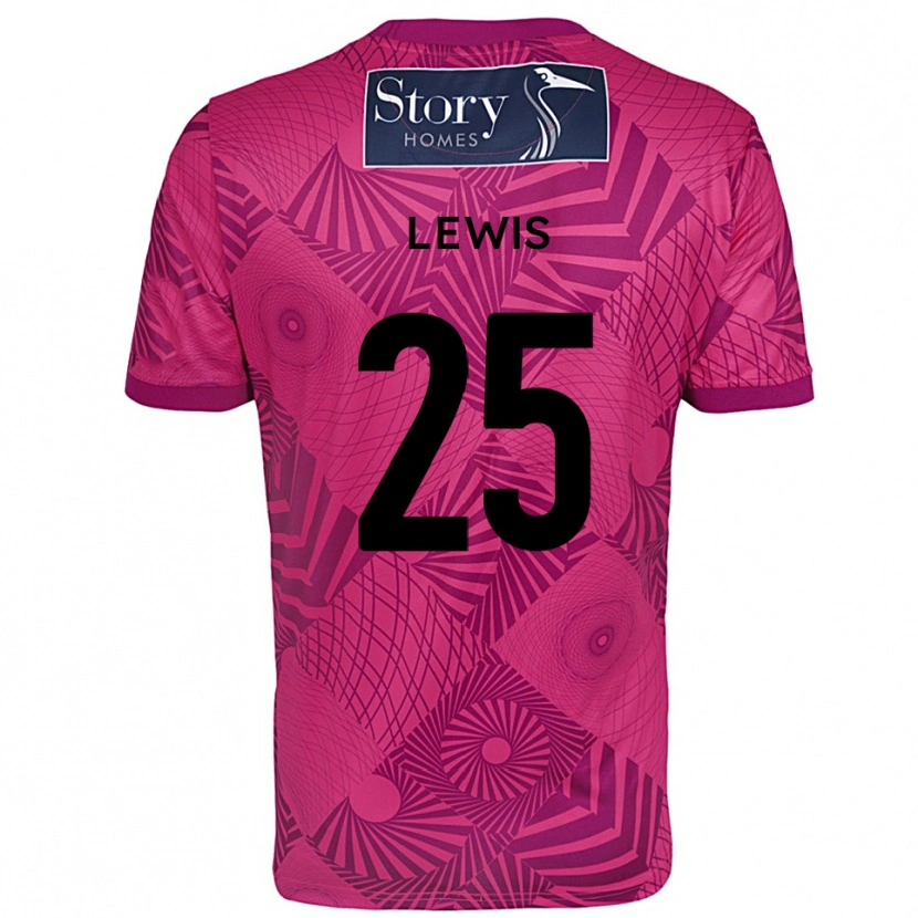 Danxen Homem Harry Lewis #25 Magenta Roxo Camisola Guarda-Redes 2025/26 Camisa