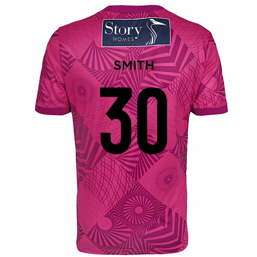Danxen Homem Jude Smith #30 Magenta Roxo Camisola Guarda-Redes 2025/26 Camisa