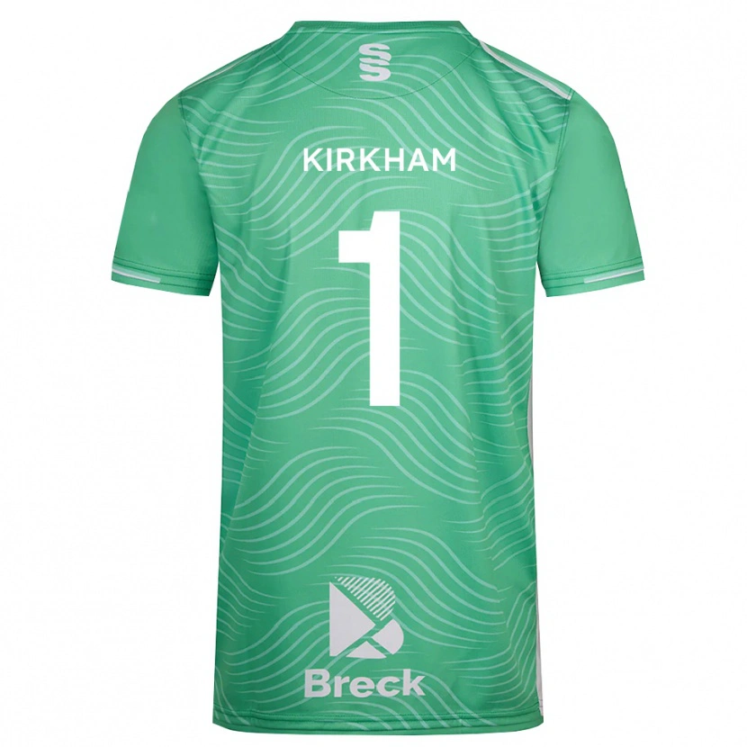 Danxen Homem Skye Kirkham #1 Turquesa Médio Camisola Guarda-Redes 2025/26 Camisa