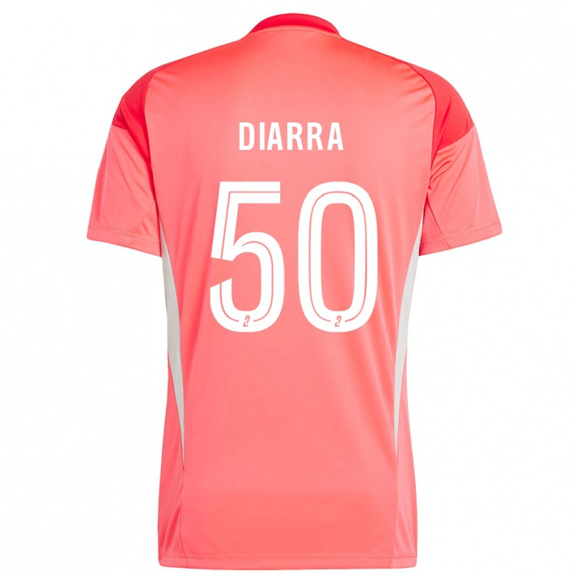 Danxen Homem Lassine Diarra #50 Laranja Claro Camisola Guarda-Redes 2025/26 Camisa