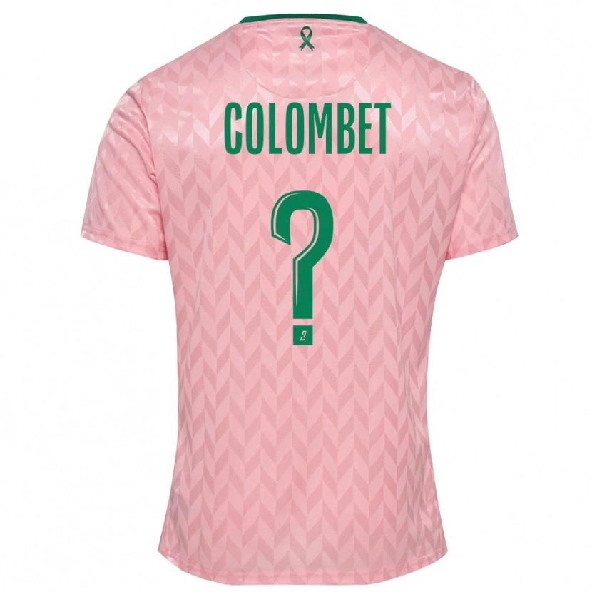 Danxen Homem Alexis Colombet #0 Verde Rosa Camisola Guarda-Redes 2025/26 Camisa