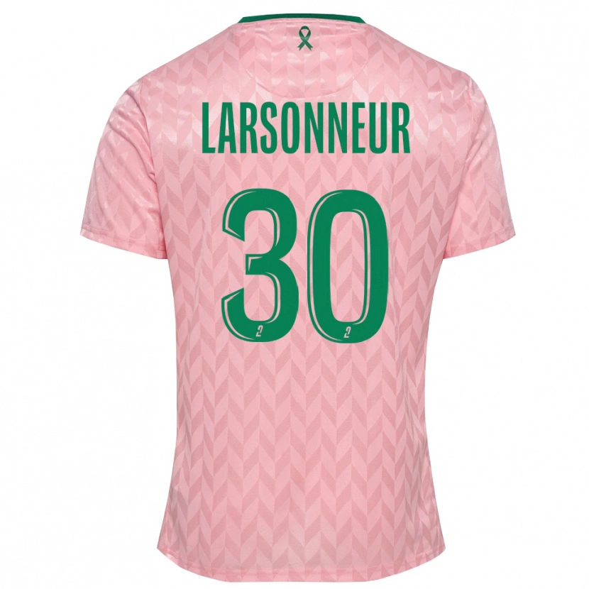 Danxen Homem Gautier Larsonneur #30 Verde Rosa Camisola Guarda-Redes 2025/26 Camisa
