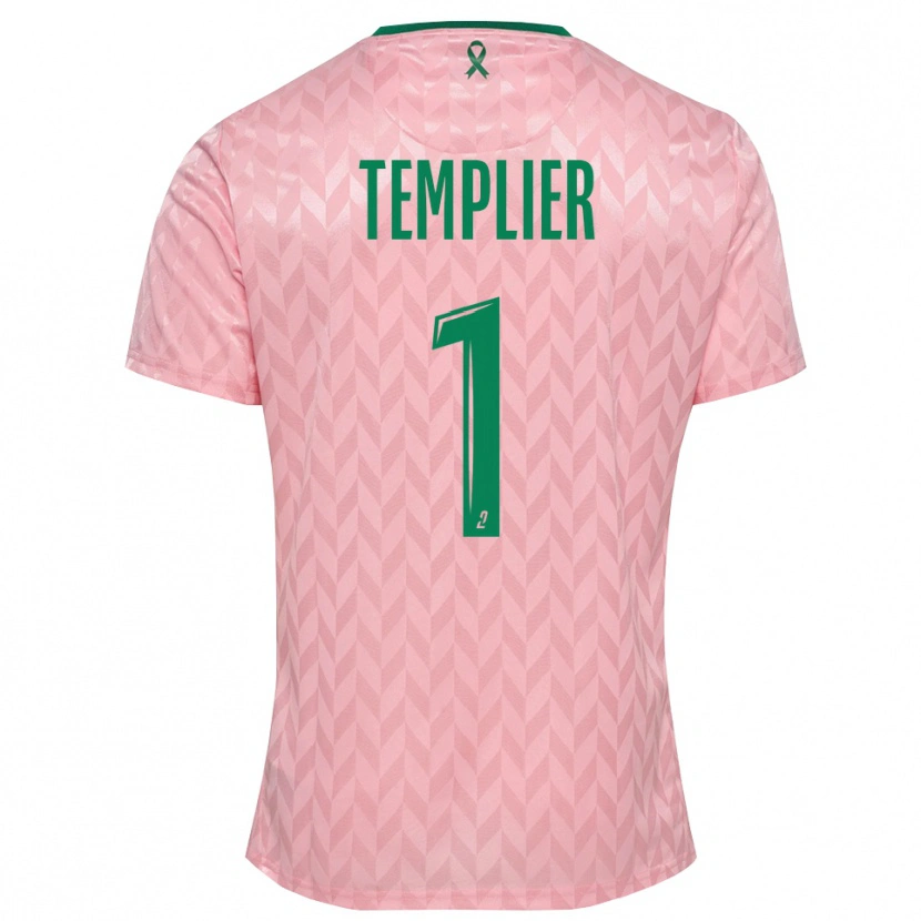 Danxen Homem Emma Templier #1 Verde Rosa Camisola Guarda-Redes 2025/26 Camisa