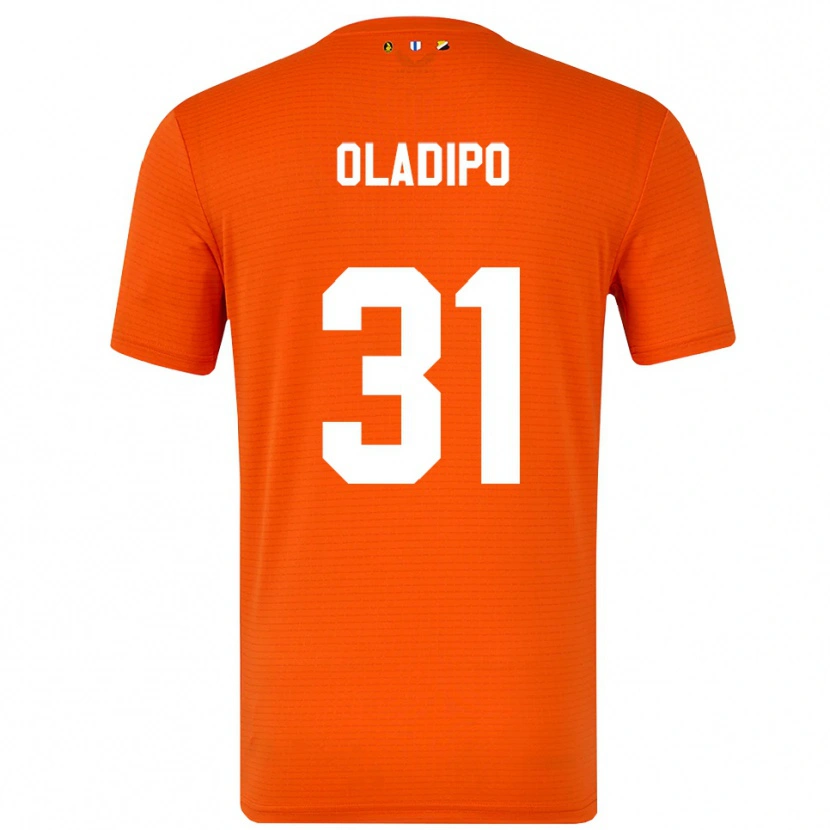 Danxen Homem Laolu Oladipo #31 Laranja Preto Camisola Guarda-Redes 2025/26 Camisa