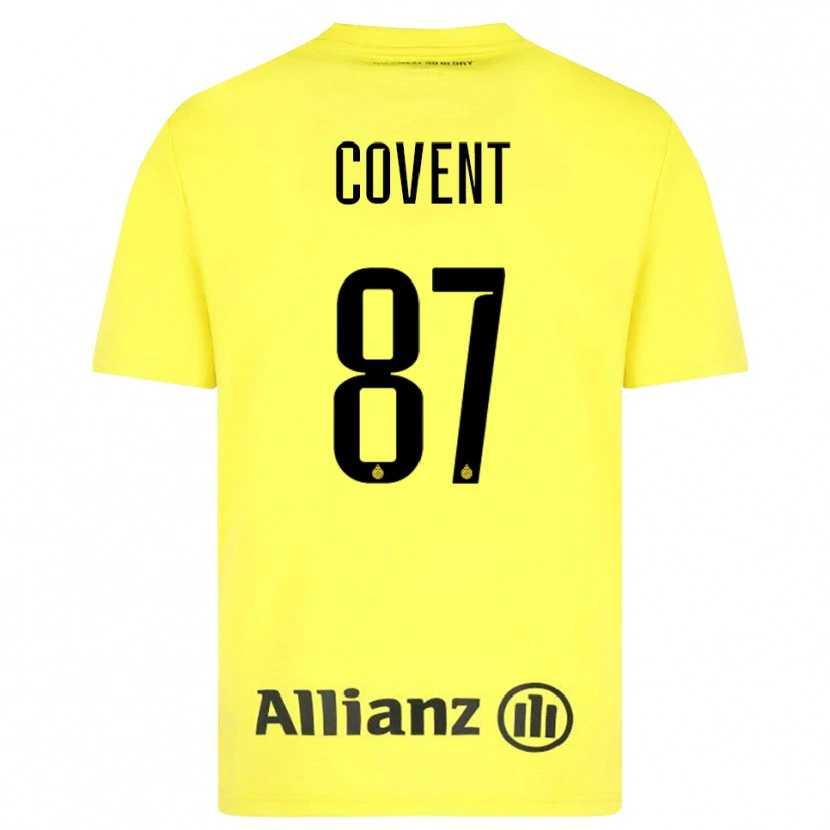 Danxen Homem Jorijn Covent #87 Amarelo Preto Camisola Guarda-Redes 2025/26 Camisa