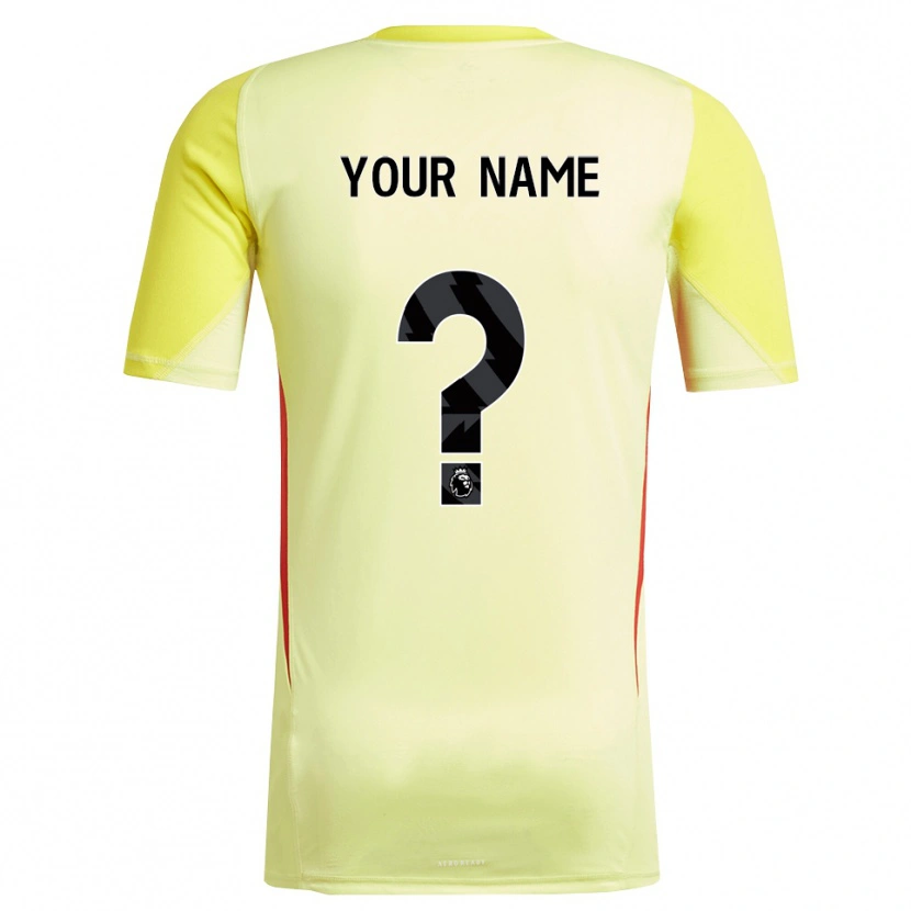 Danxen Homem Liverpool FC Amarelo Vermelho Camisola Guarda-Redes 2025/26 Camisa