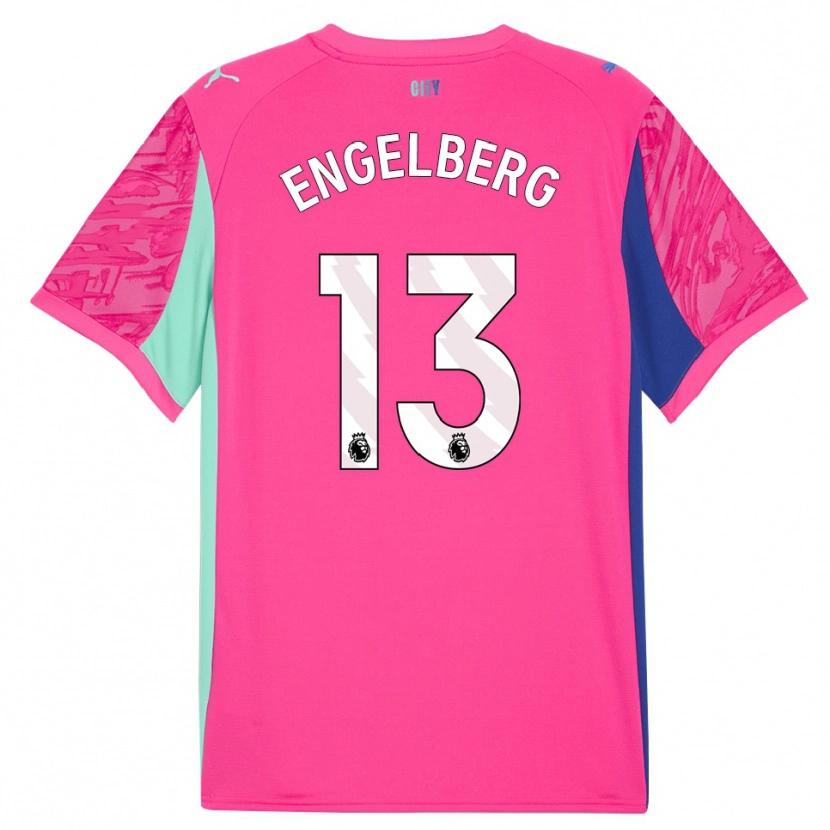 Danxen Homem Stavros Engelberg #13 Rosa Rosa Camisola Guarda-Redes 2025/26 Camisa