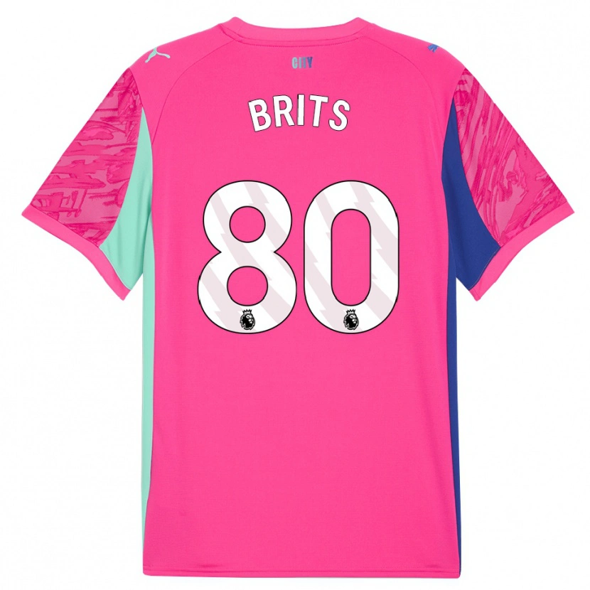 Danxen Homem Spike Brits #80 Rosa Rosa Camisola Guarda-Redes 2025/26 Camisa