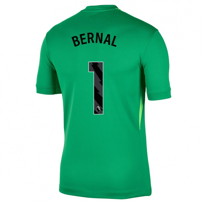 Danxen Homem Freddy Bernal #1 Verde Preto Camisola Guarda-Redes 2025/26 Camisa