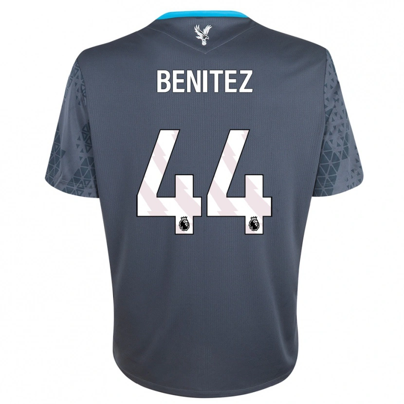 Danxen Homem Walter Benítez #44 Cinza Escuro Branco Camisola Guarda-Redes 2025/26 Camisa