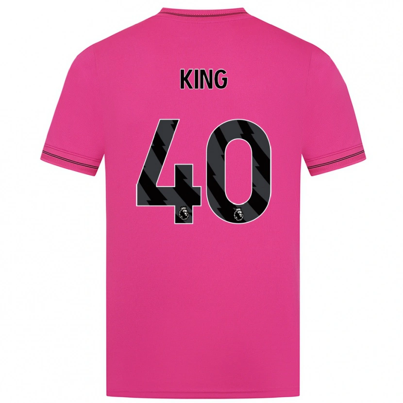 Danxen Homem Tom King #40 Magenta Preto Camisola Guarda-Redes 2025/26 Camisa