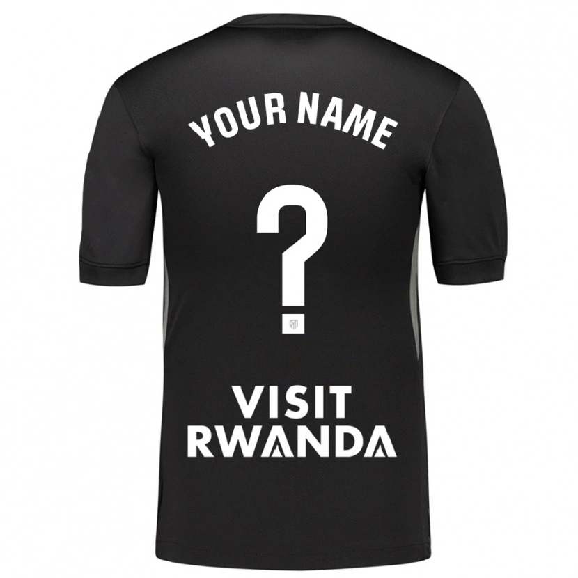 Danxen Homem Atletico Madrid Preto Branco Camisola Guarda-Redes 2025/26 Camisa