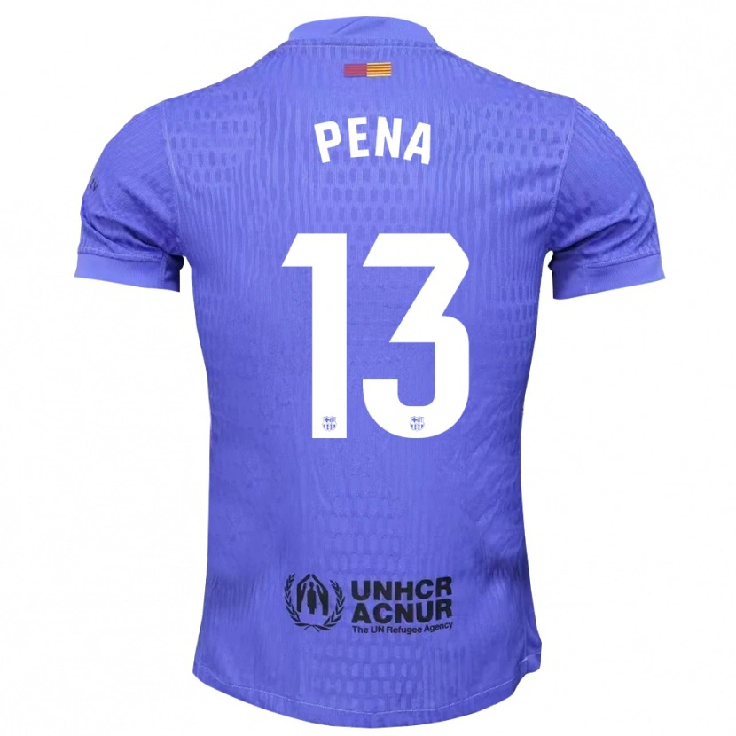 Danxen Homem Iñaki Peña #13 Azul Preto Camisola Guarda-Redes 2025/26 Camisa