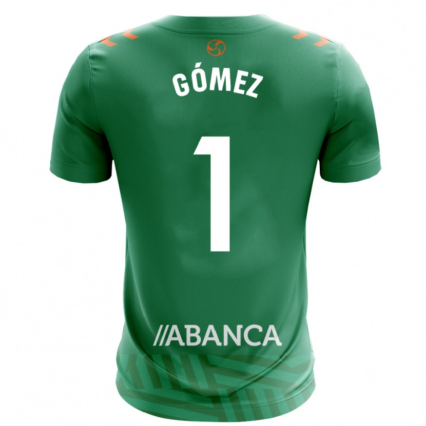 Danxen Homem Nuria Gómez #1 Verde Branco Camisola Guarda-Redes 2025/26 Camisa