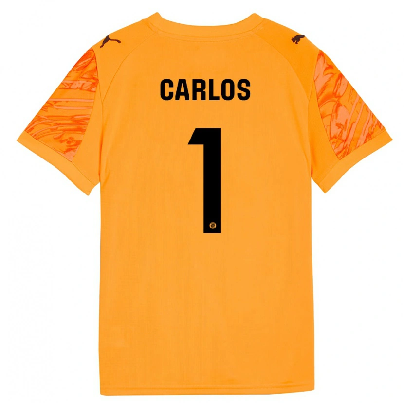 Danxen Homem Juan Carlos #1 Laranja Preto Camisola Guarda-Redes 2025/26 Camisa