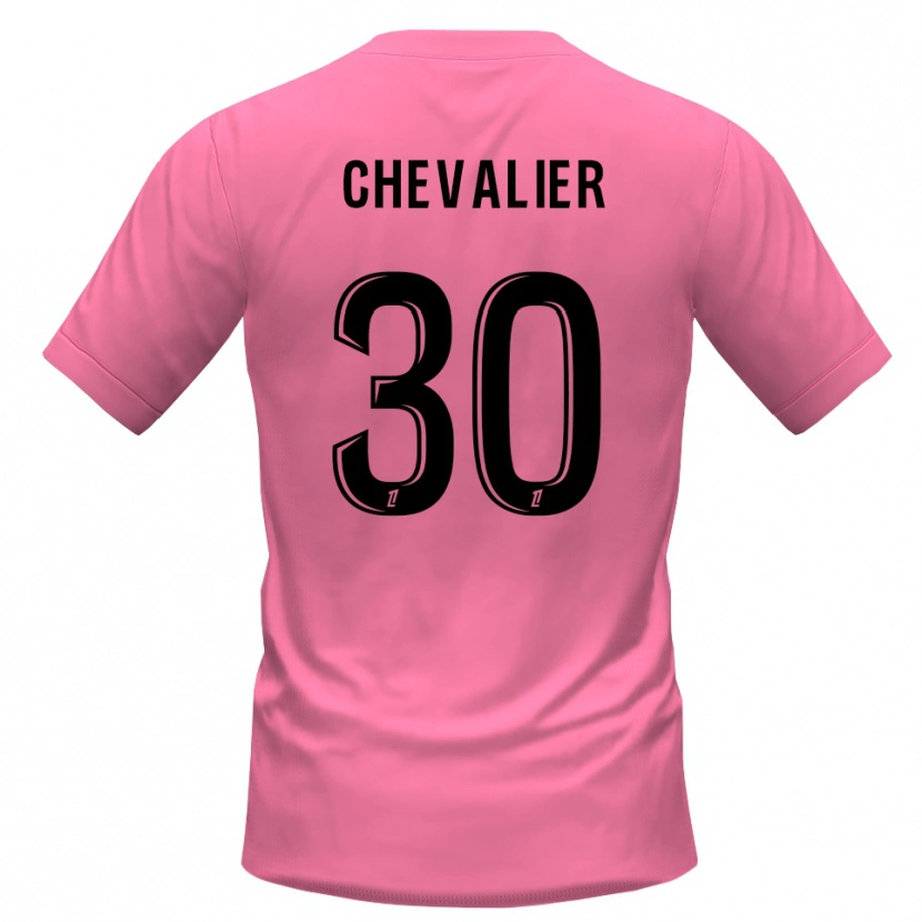Danxen Homem Lucas Chevalier #30 Rosa Preto Camisola Guarda-Redes 2025/26 Camisa
